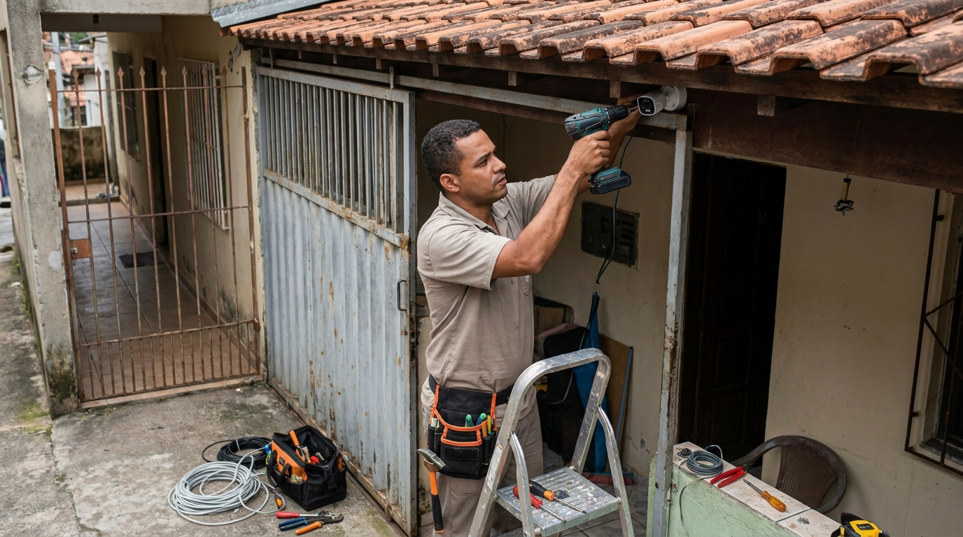 Instalação de Câmera Residencial no Centro, Jaboatão dos Guararapes‑PE