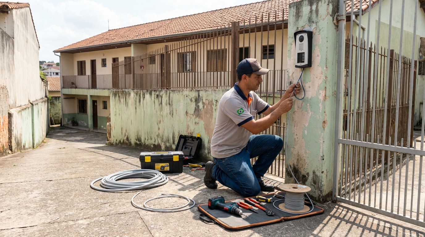 Instalação de Porteiro Eletrônico nos Guararapes, Jaboatão dos Guararapes‑PE