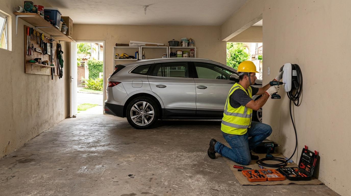 Instalação em Garagem ou Condomínio em Jaboatão dos Guararapes‑PE