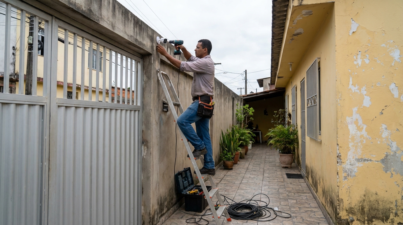 Passagem de Cabeamento no Centro, Jaboatão dos Guararapes‑PE