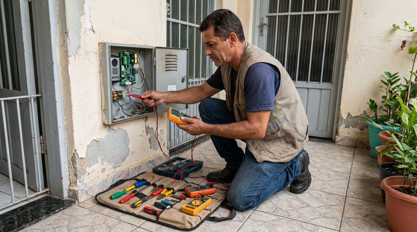 Troca de Fiação de Interfone em Bonança, Jaboatão dos Guararapes‑PE